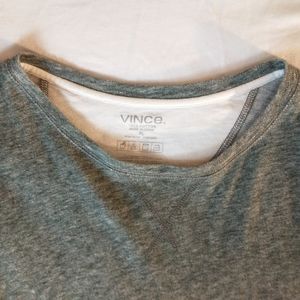 Vince Men's Long Sleeve Green Shirt XL